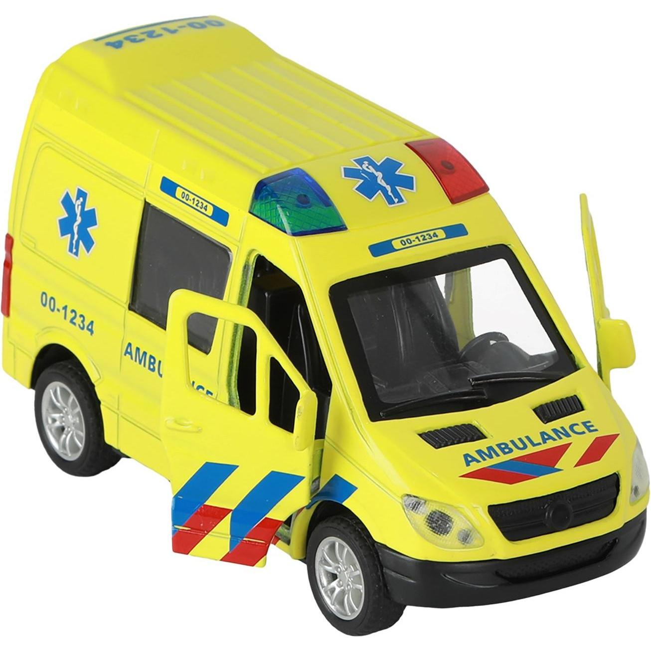 Van der Meulen 112 Ambulanzbus 1:34 Mit Licht+Sound