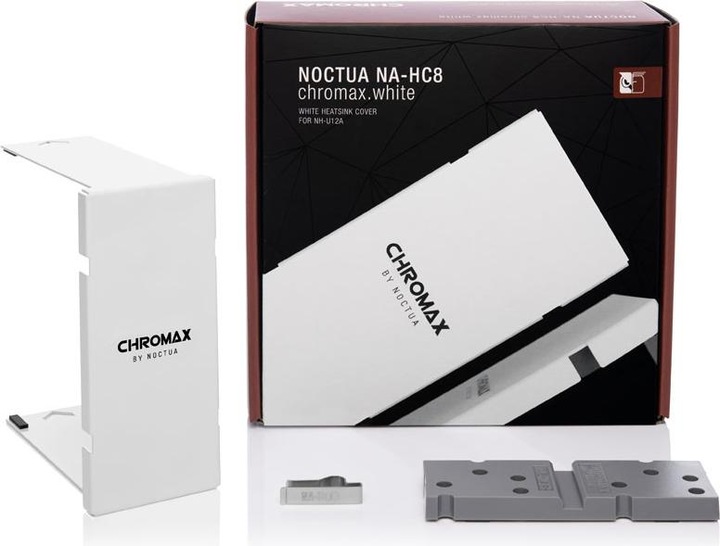 Produktbild Noctua HC8 chromax.white CPU-Kühler-Abdeckung (195 mm)