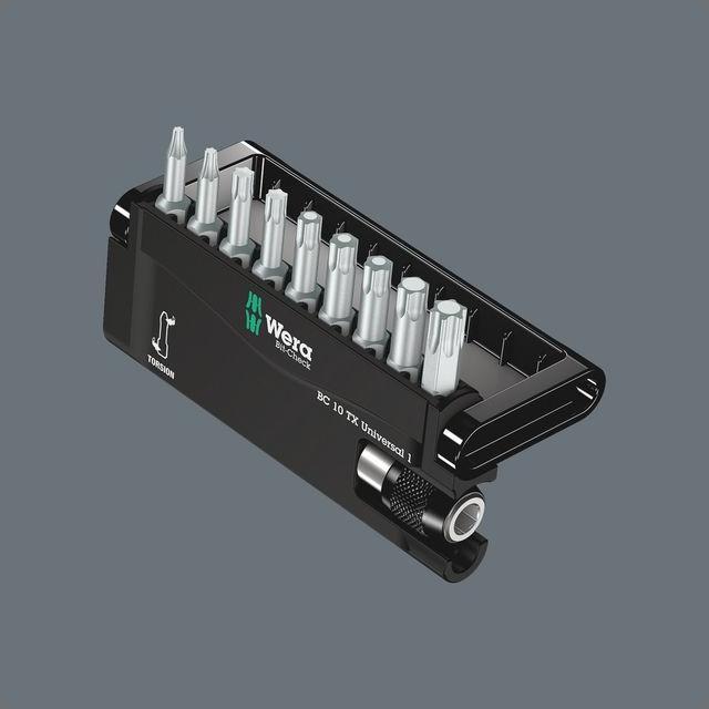 Produktbild Wera Bit-Check 10 TX Universal 1 (Innensechsrund TX M10, Innensechsrund TX M15, Innensechsrund TX M20, Innensechsrund TX M30, Innensechsrund TX M25, Innensechsrund TX M27, Innensechsrund TX M40)