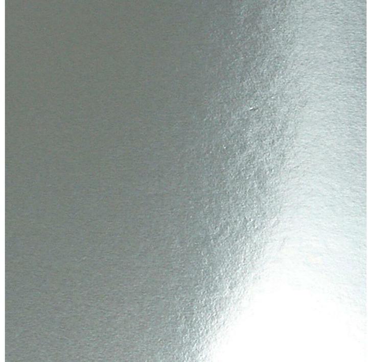 Produktbild Creativ Company Metallicpapier A2 10 Blatt, Silber (280 g/m², 10x)