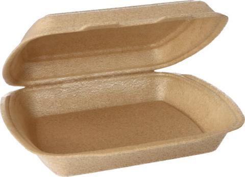 Actual product image Starpak Menu boenit hinged lid undivided (50 x)