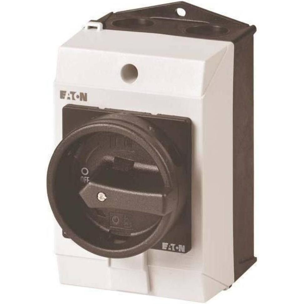 Eaton, Systemstromversorgung, Main switch, 3-pole + N, 20 A, enclosed