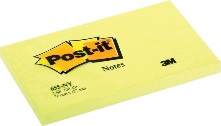 Actual product image Post-it Sticky notes neon (127 x 76 mm)