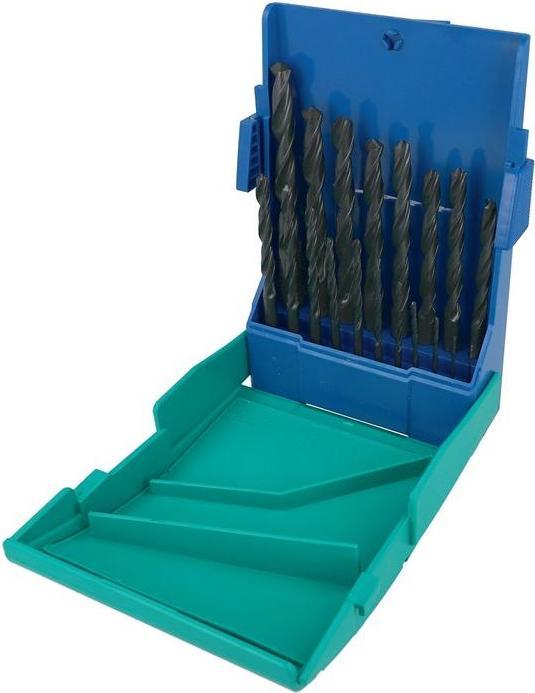 Actual product image Heller HSS metal twist drill set 19 (1.0-10 mm)