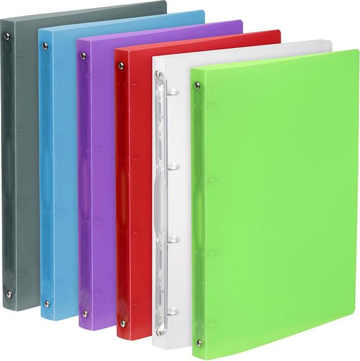 Image du produit Magni Classeur à anneaux A4 4 anneaux PP Propyglass assorti 20mm (A4, 20 mm, 1 pièce(s))