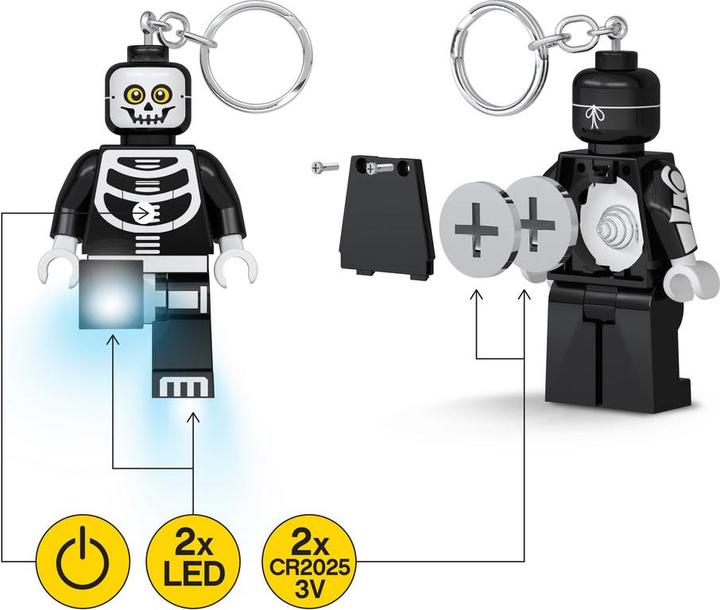 Image du produit Euromic LEGO Porte-clés avec LED