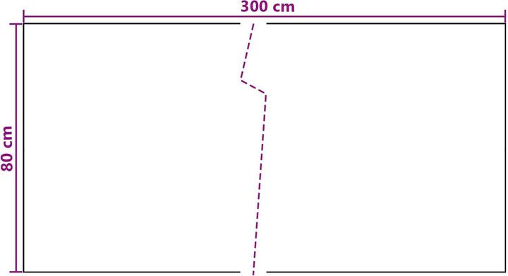Produktbild vidaXL Balkonsichtschutz (300 cm)