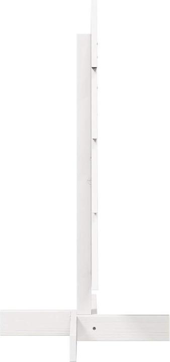 Actual product image vidaXL Christmas tree wood Christmas tree decoration wooden tree white 180cm solid pine wood (180 cm)