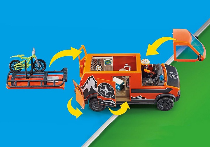 Produktbild Playmobil Off-Road Action Van Expedition 70660 (70660)