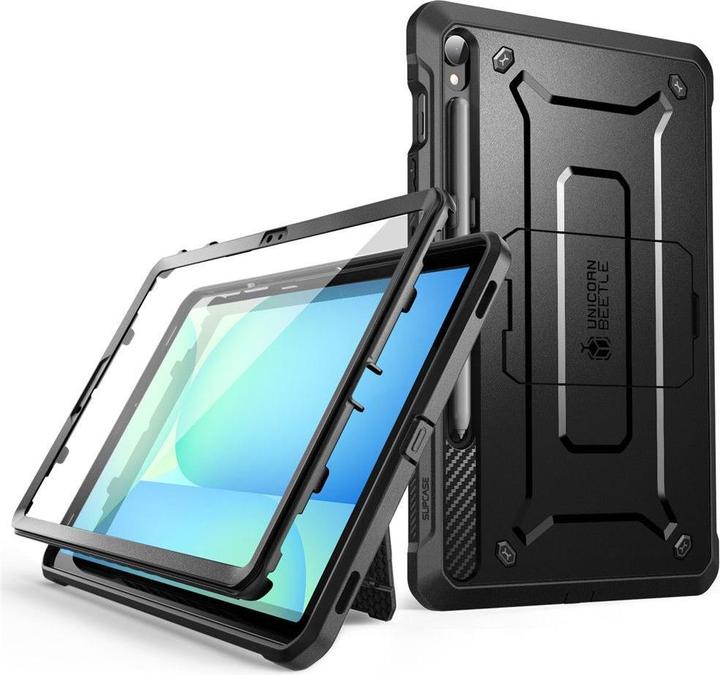 Supcase Unicorn Beetle Pro do Samsung Galaxy TAB S9 / S9 FE / S10 FE / S10 Lite Czarny (Samsung Galaxy Tab S10 FE, Samsung Galaxy Tab S10 Lite, Samsung Galaxy Tab S9, Samsung Galaxy Tab S9 FE)