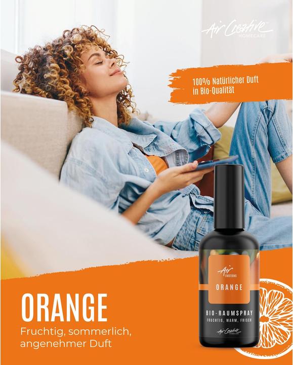Image du produit AirCreative Spray d'ambiance bio "Orange BIO".