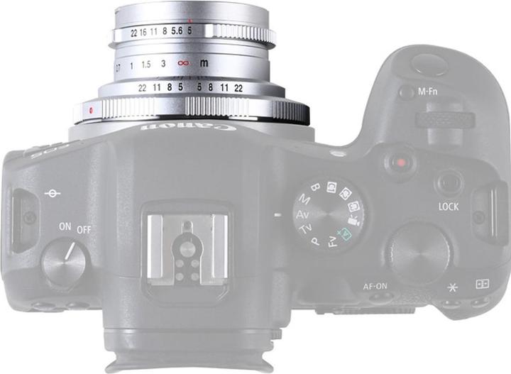 Immagine prodotto Laowa 15 mm f/5 Cookie FF â Argento Canon RF (Canon RF, Full frame)