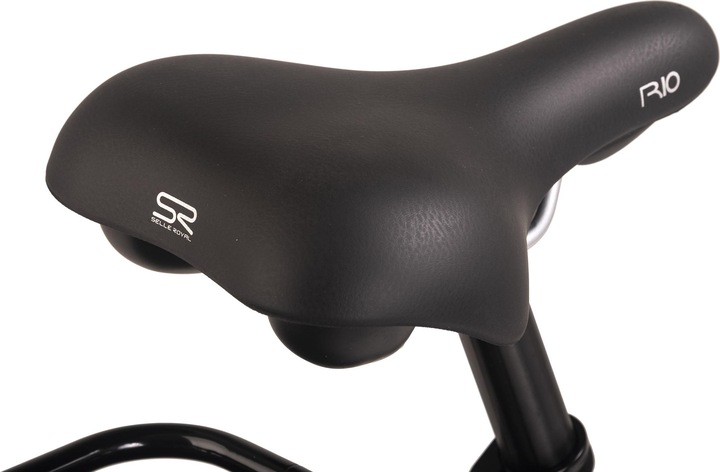 Actual product image Hollandia Women's e-city bike 28" Optima Basic Brown 7 gears (50 cm)