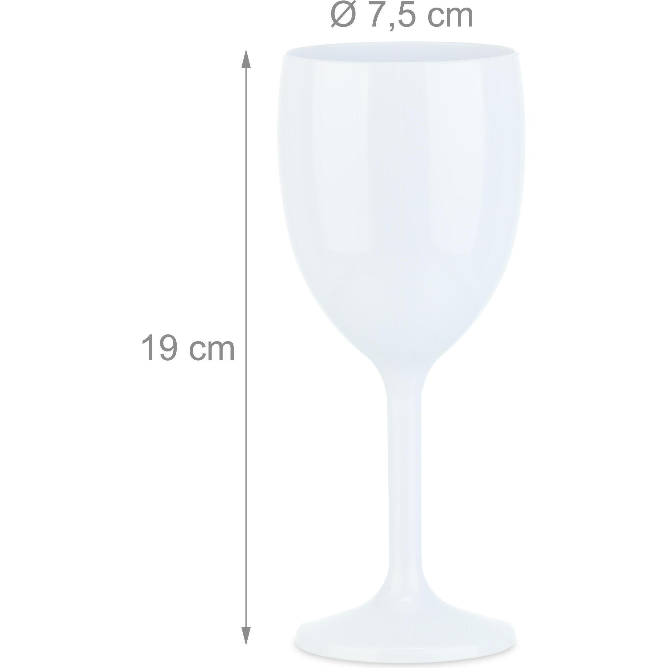 Thumbnail - Relaxdays 12x Weingläser, Weingläser, Weiss