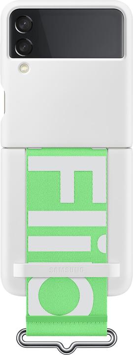 Actual product image Samsung Silicone cover with loop (Samsung Galaxy Z Flip3)