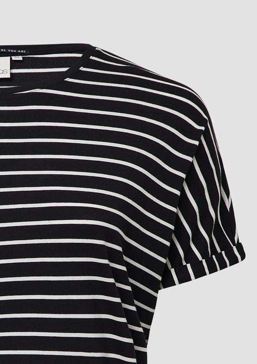 Actual product image S.Oliver T-Shirt Locker geschnittenes T-Shirt aus Modalmix (54)