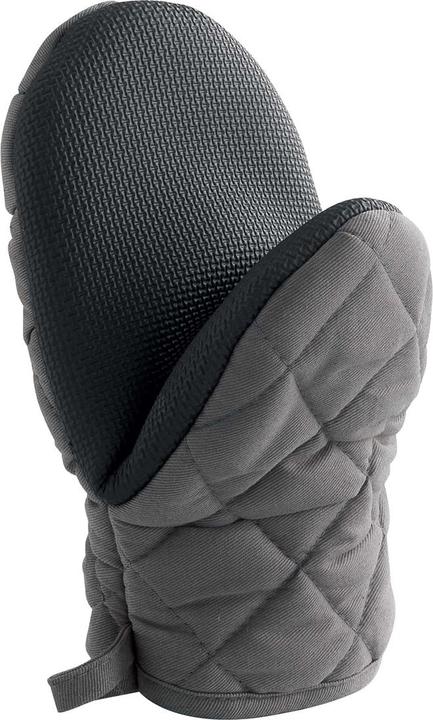 Casativo Oven glove, cotton polyester, neoprene, dark gray, 24.5 x 14.5 cm