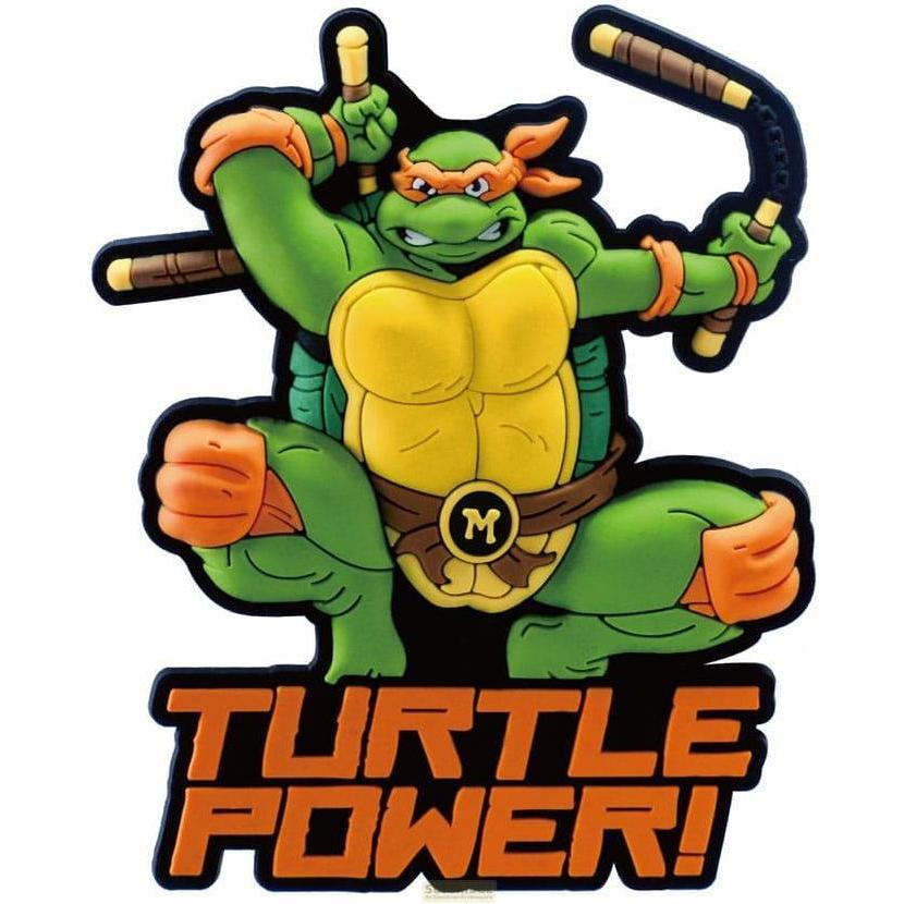 Monogram Int., Magnet, Teenage Mutant Ninja Turtles Soft Touch Magnet Micheangelo