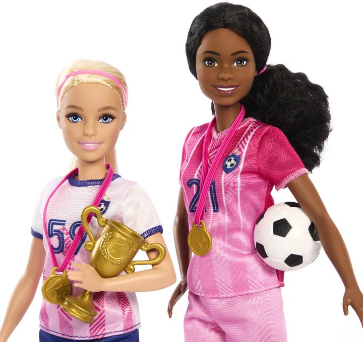 Image du produit Barbie – Coffret footballeuses