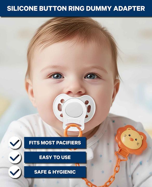 Image du produit I Am Creative Silikonring für Schnullerkette, 3 Stk.