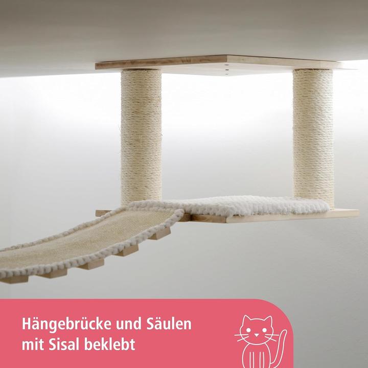 Produktbild Kerbl Katzenspielplatz Top, natur/weiss