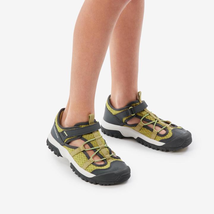 Produktbild Quechua Wanderschuhe Kinder atmungsaktiv Wandern - MH900 khaki (28)