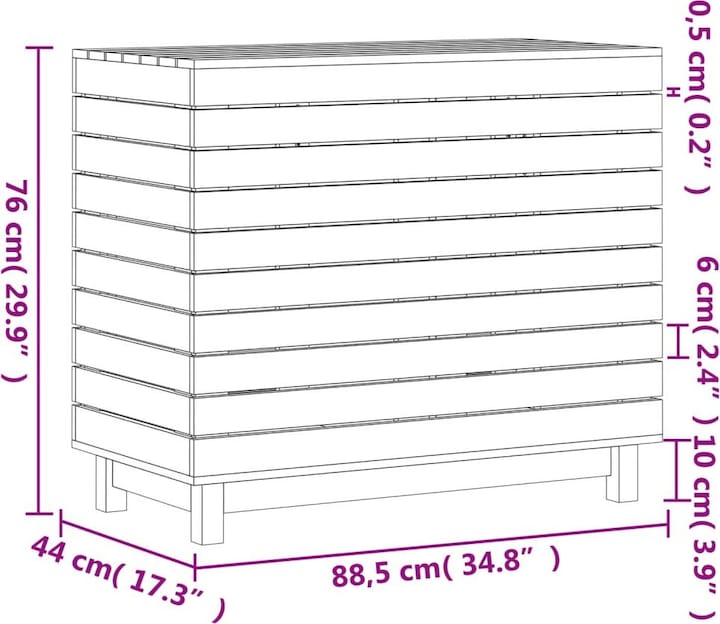 Actual product image VidaXL Gunter