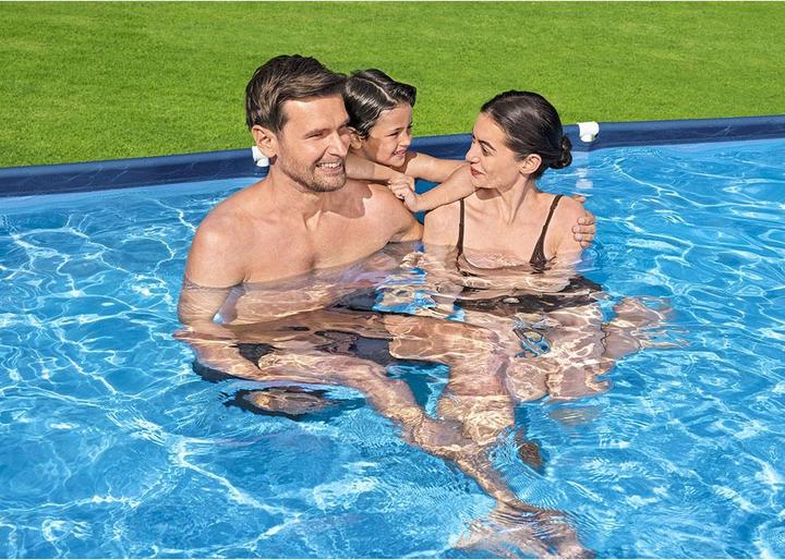 Actual product image Bestway Swimming Pool Steel Pro Rectangular (300 x 201 x 66 cm)