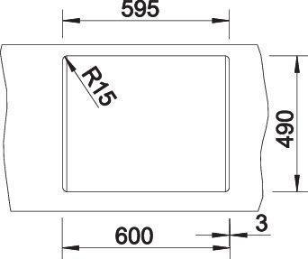 Produktbild Blanco Dalago 6 (61.50 cm, 51 cm)