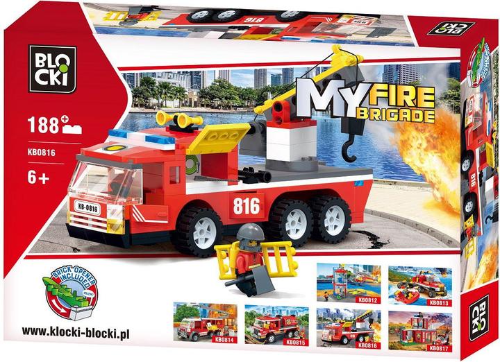 Produktbild Block Feuerwehrfahrzeug mit Anhängerkupplung