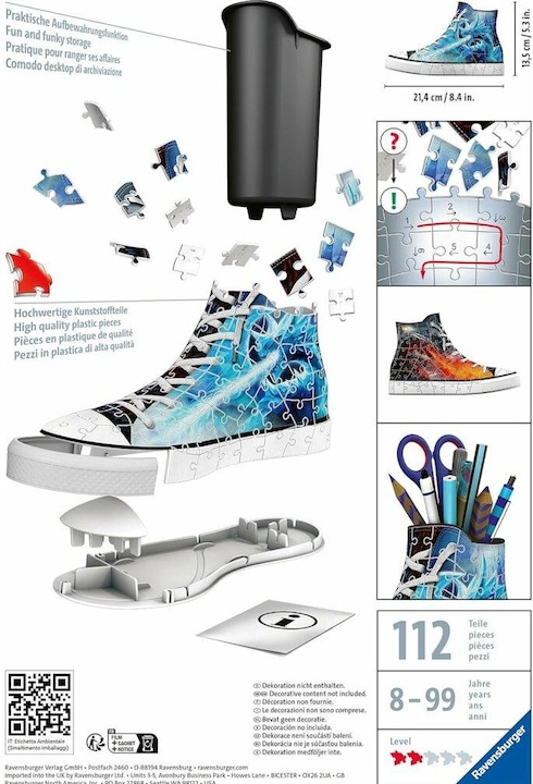 Produktbild Ravensburger Sneaker Mystische Drachen (108 Teile)