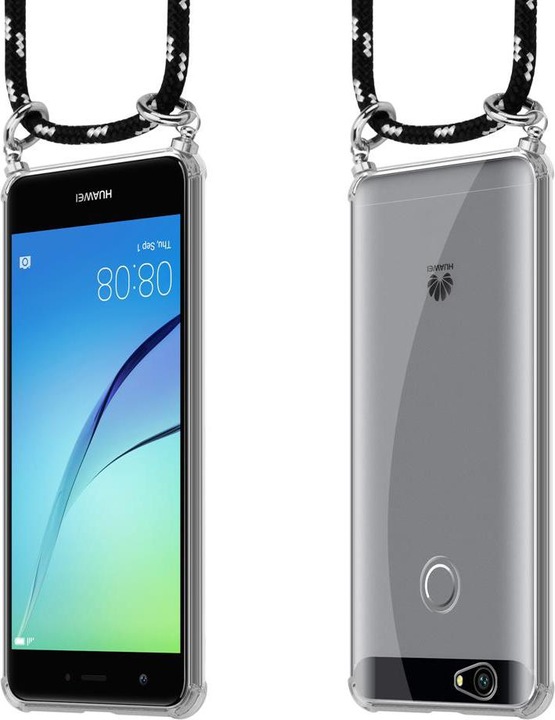 Produktbild Cadorabo TPU Handy Kette SILBER Cover