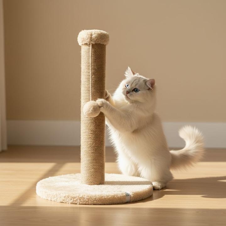 Immagine prodotto Paws & Whiskers Coris Cat Scratching Board (30 cm, Beige)