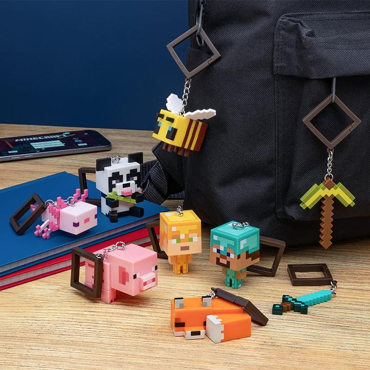 Produktbild Paladone Products Mojang Studios - Minecraft Backpack Buddies (CDU de 24pcs)