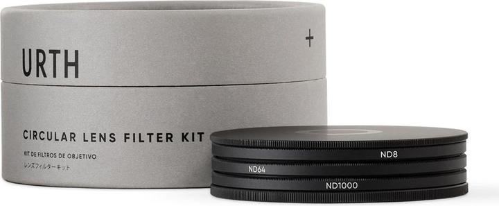 Actual product image Urth 62mm ND8, ND64, ND1000 Lens Filter Kit (Plus+) (62 mm, Neutral density filter, 62 mm)