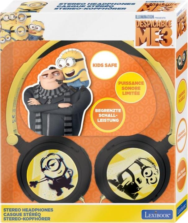 Actual product image Lexibook Minions Stereo Headphones