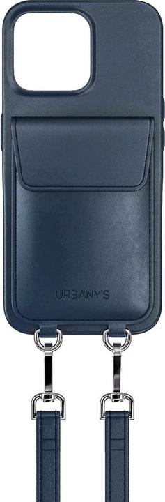 Produktbild Urbany's Necklace Case Handykette+ iPhone 16 Deep Sea, Grundfarbe