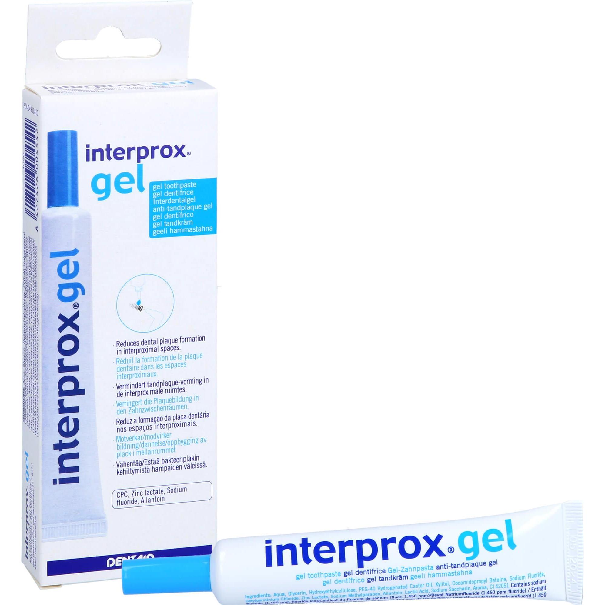 Interprox, Zahnpasta, gel (20 ml)