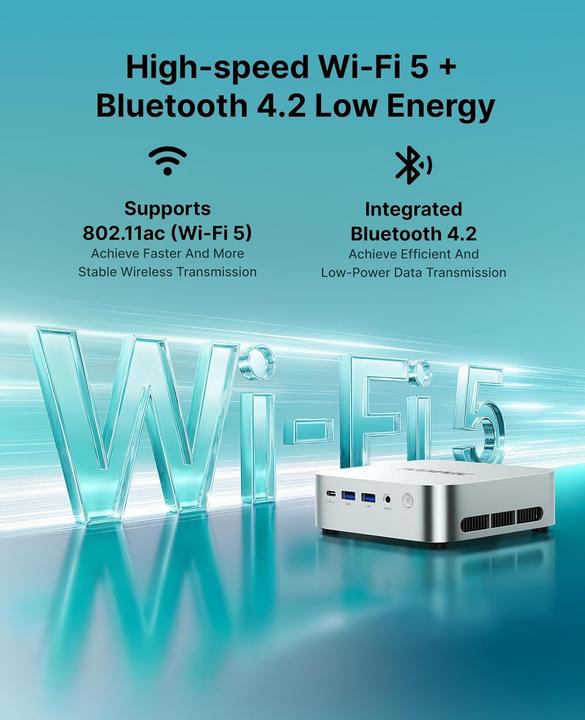 Immagine prodotto AceMagic Mini PC mit AMD Ryzen 4300U, Windows 11 Pro (1000 GB, 16 GB)