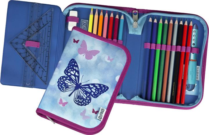 Image du produit Scooli Etui rempli Papillon