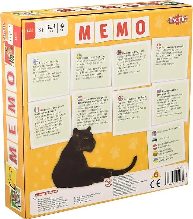 Produktbild Tactic tierPOS=TRUNC Memo (Deutsch)