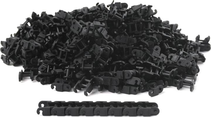 LEGO 250 Kleine Kettingschakels Zwart - Ketting 3711 (3711, LEGO Accessoires)