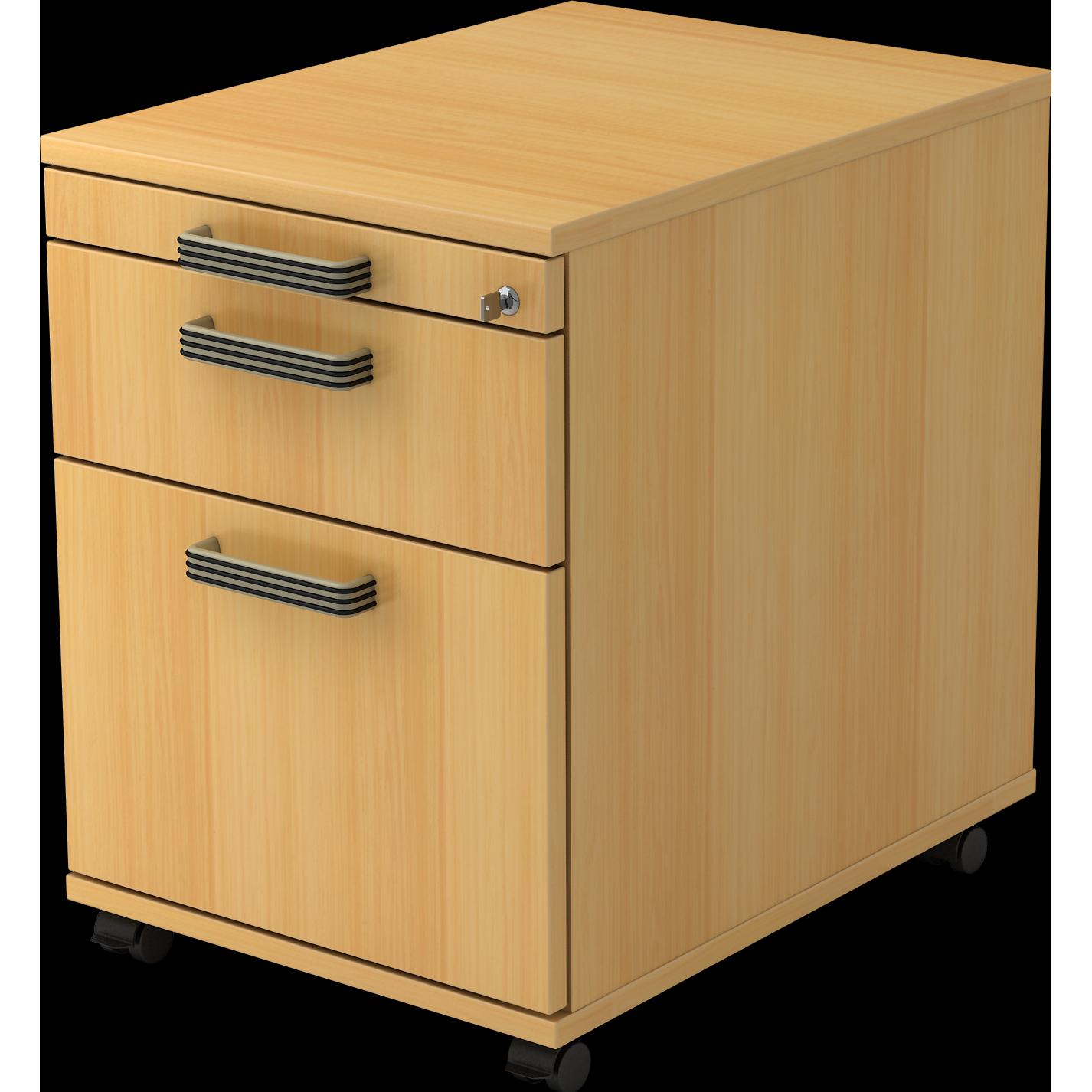 Hammerbacher, Rollcontainer, Solid (43 x 58 x 59 cm)