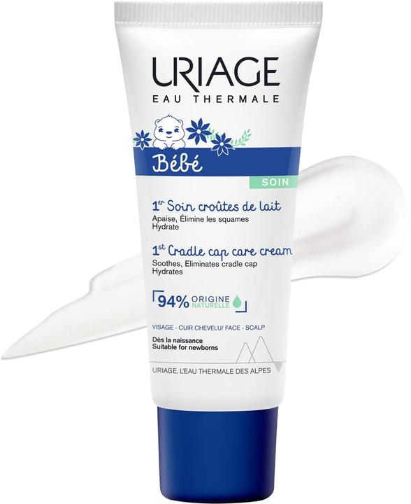 Image du produit Uriage Bébé 1st Cradle Cap Care Cream (Crème pour le corps, 40 ml)