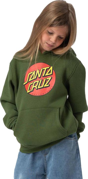 Actual product image Santa Cruz Classic Dot Kids Hoodie (10XL)