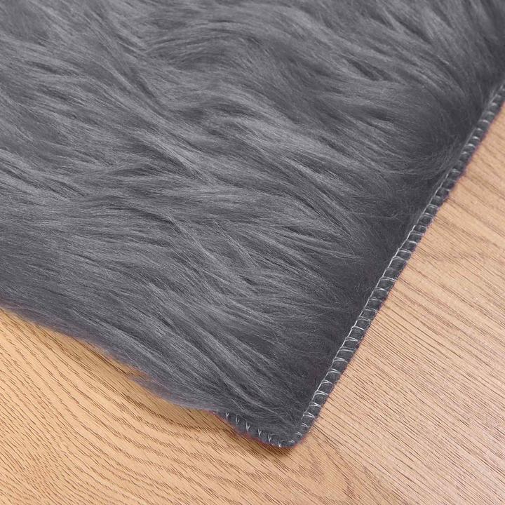 Produktbild vidaXL Kunstschaffell Teppich (80 x 150 cm)