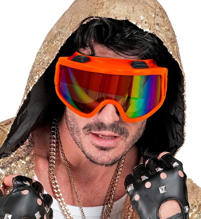 Produktbild Widmann Neon Orange 80er Jahre Skibrille