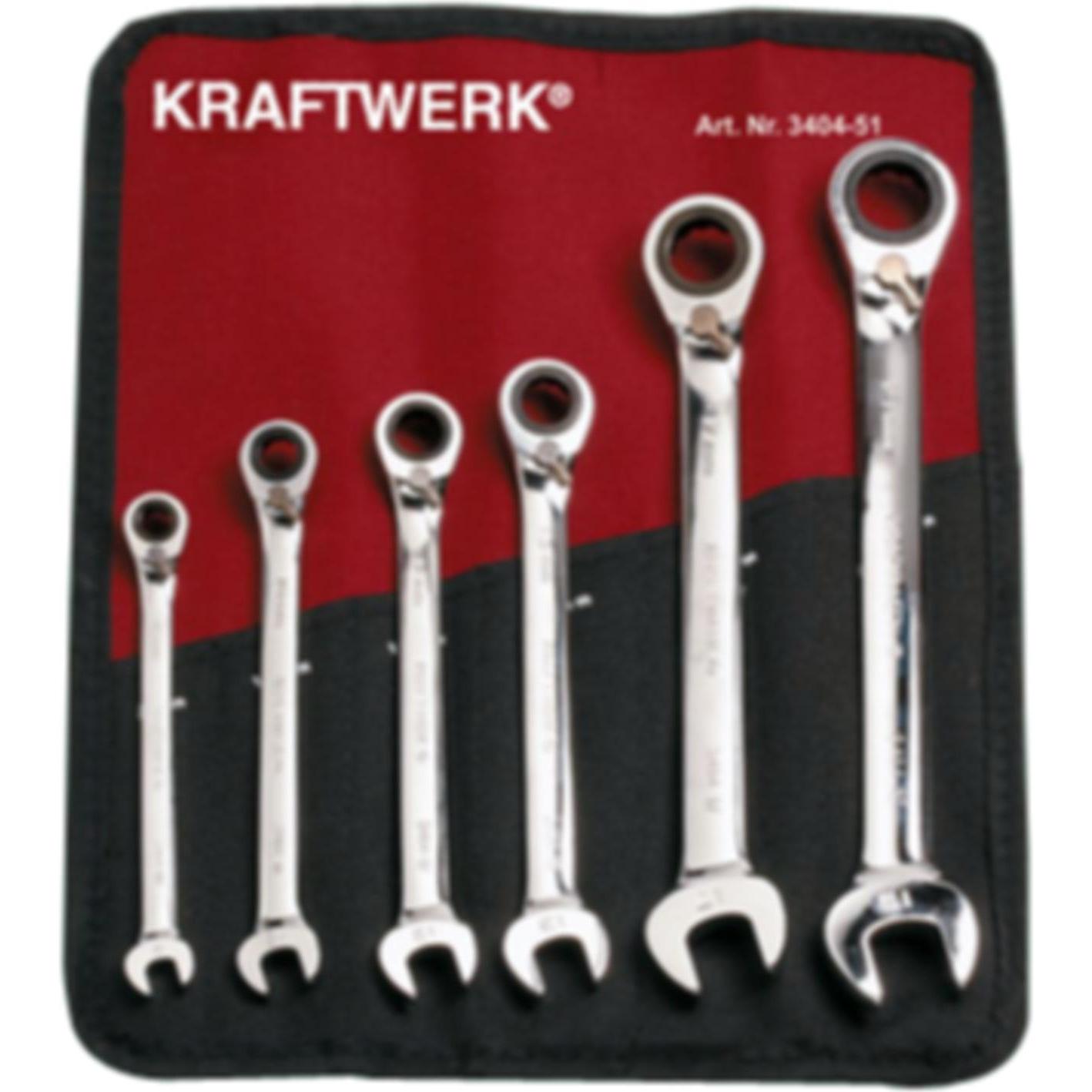 Kraftwerk Clickraft-set (19 mm, 10 mm, 17 mm, 13 mm) (3404-50)