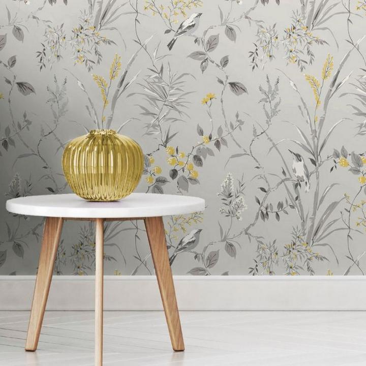 Actual product image Crown Mariko Bird Wallpaper (53 x 1000 cm)