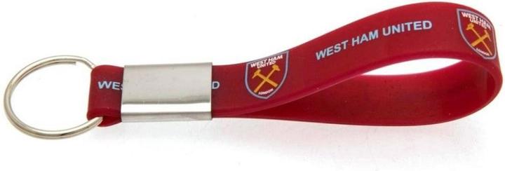Actual product image West Ham United FC Silicone keychain